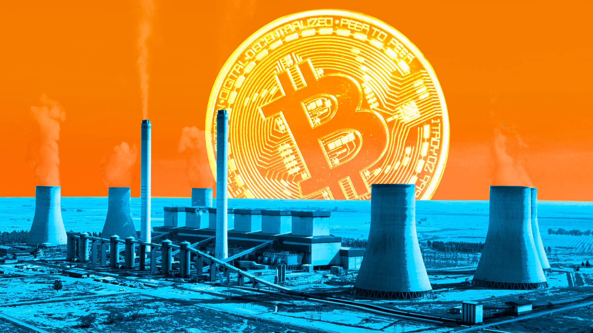 bitcoin mining power plant